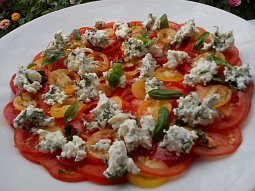 Carpaccio z rajčat