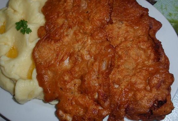 Česnekové řízky v těstíčku