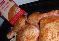 Tandoori kuře s cuketou