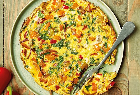 Papriková frittata
