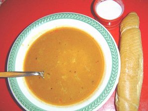 Dršťková polévka z hlívy ústřičné Dršťková polévka z hlívy ústřičné