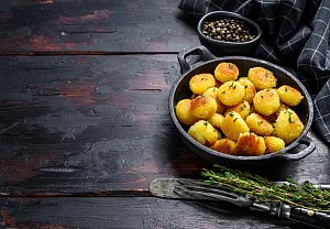 Smažené noky z bramborové kaše Smažené noky z bramborové kaše